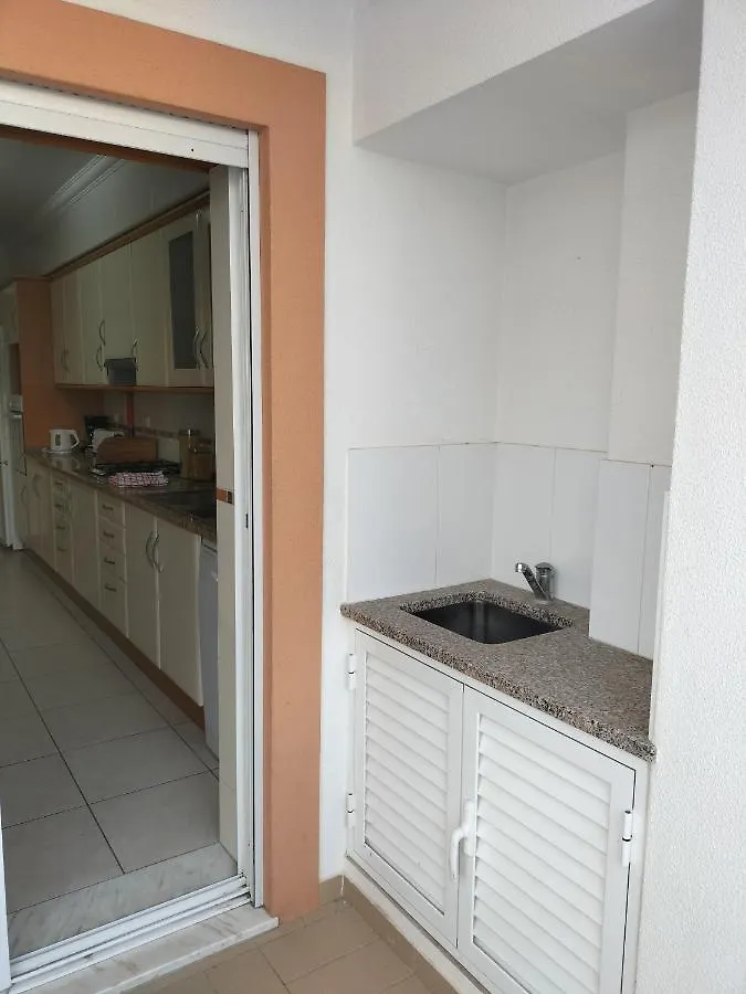T2 Infante Ac Wifi Garagem 50M Praia Quarteira Apartmán